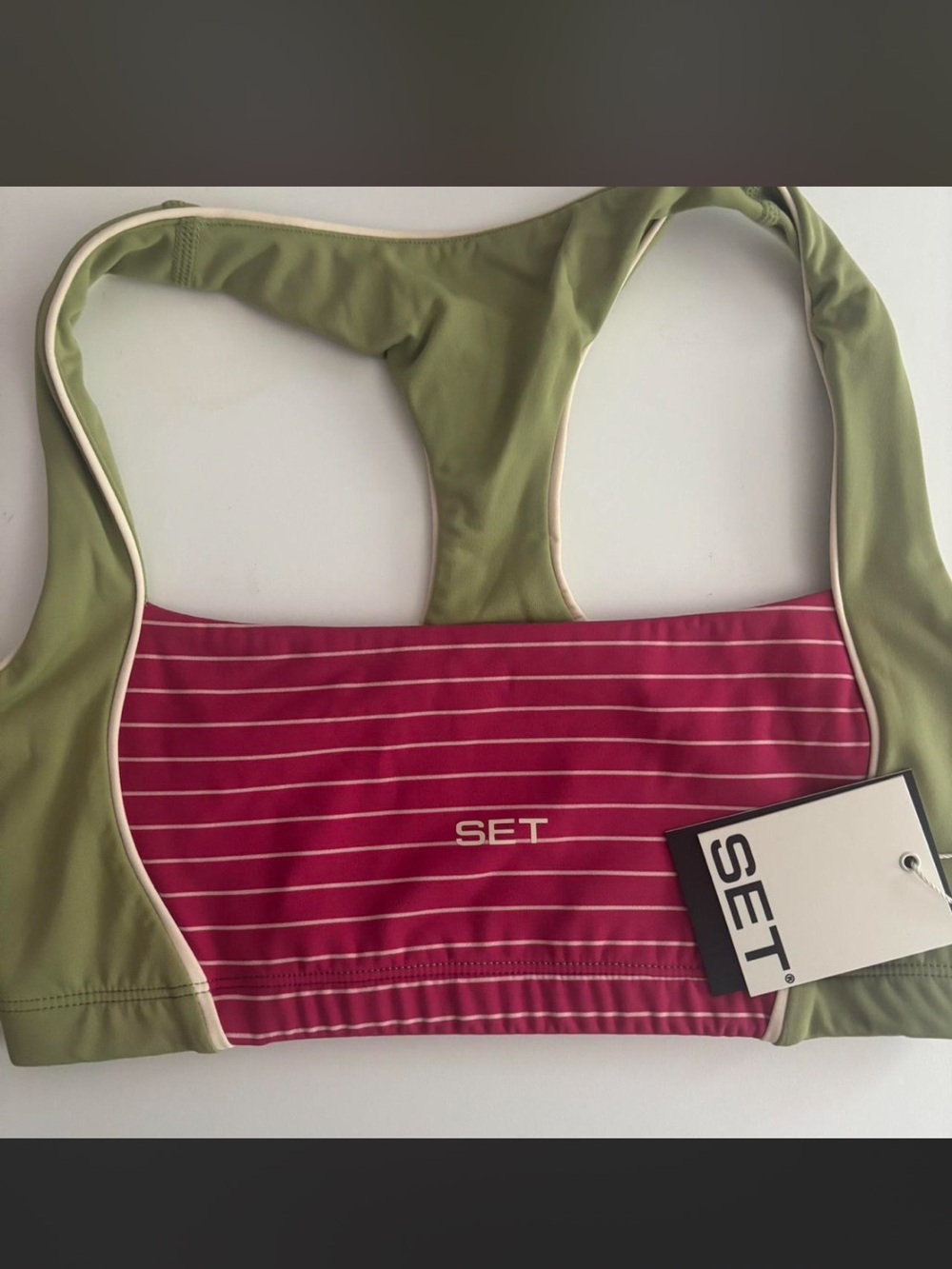 Set Active Hibiscus Breathe Bra